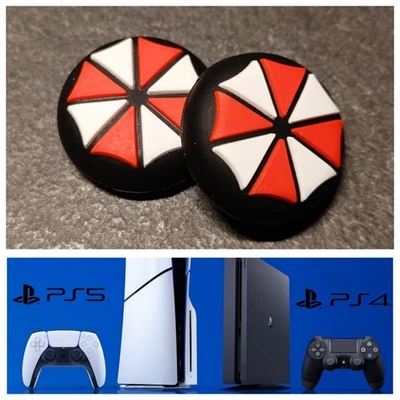 🎮 Playstation 5 & PS4 Resident Evil Joystick Caps Schutz Kappen Analog Stick  - Bild 1 von 2
