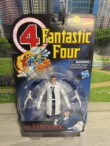 Marvel Legends Series Retro Mr. Fantastico Modellino 6" Hasbro FANTASTIC FOUR - Foto 1 di 3