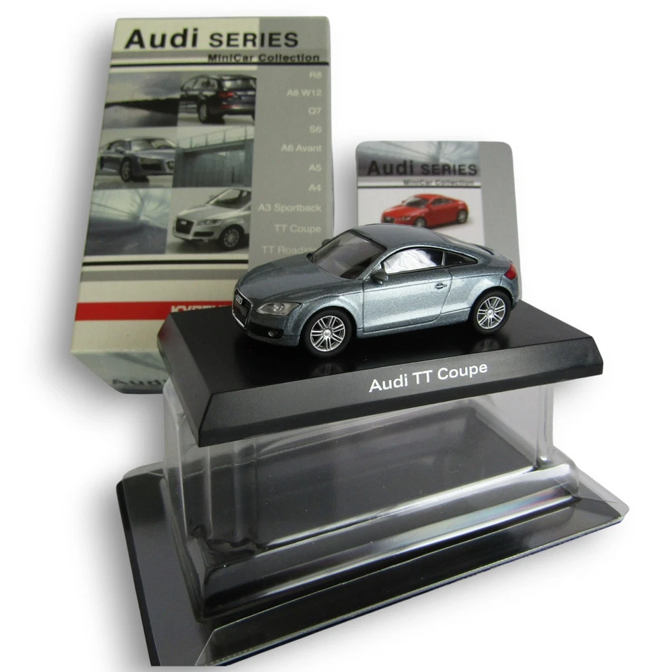 Audi TT azul Kyosho 1/64 #0295 Foto 1 de 1