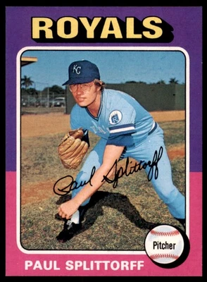 1975 Topps Set Break Paul Splittorff #340 NM-MT or BETTER - Image 1 of 2