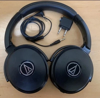 Audio-Technica QuietPoint, Noise Cancelling Wired HEADPHONES ATH-ANC50iS (Used) - Image 1 of 4