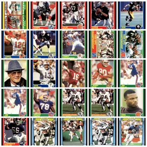 1980's Football 116 Card Lot - Payton Marino Rice Montana Bo Jackson - Bild 1 von 5