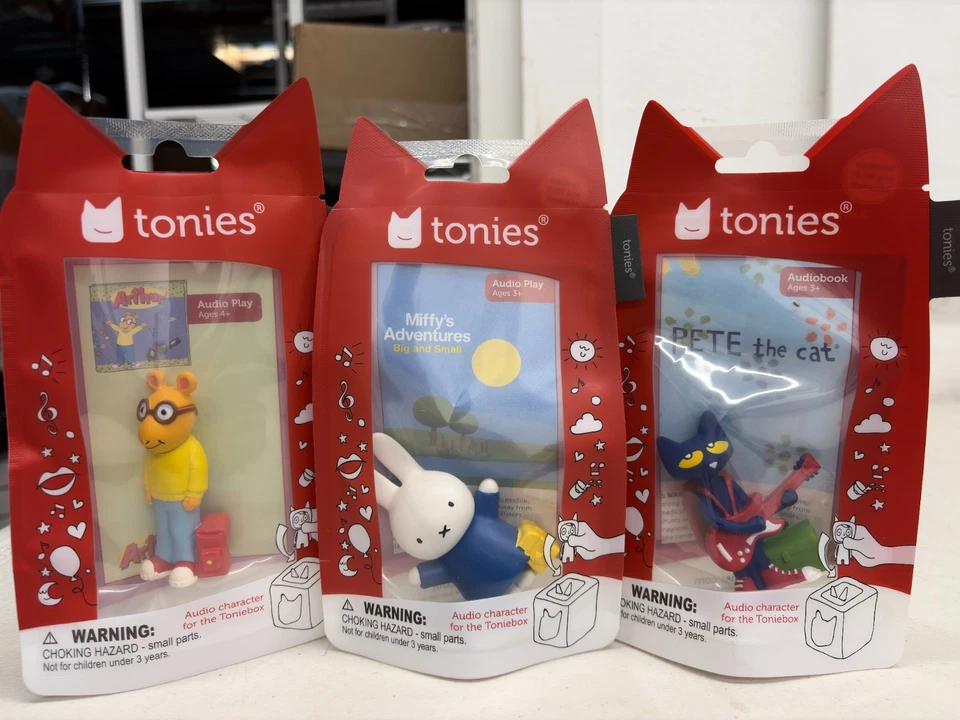 * TONIES FIGURINES - MIXED Arthur Angelina Ballerina Miffy Etc