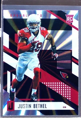 2017 Unparalleled Justin Bethel RC #184 Cardinals - Image 1 of 2