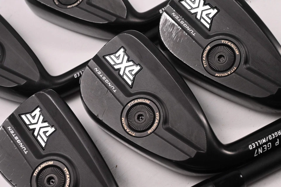 Left Hand PXG 0311 P Gen7 Irons / 5-9i / Regular Flex MMT 70 Shafts - Image 1 of 4
