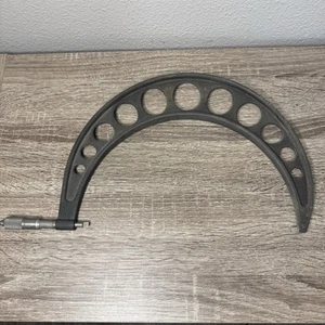Brown & Sharpe 9-10" Outside Micrometer .001 Reading USA Machinist Tool Vintage - Picture 1 of 13