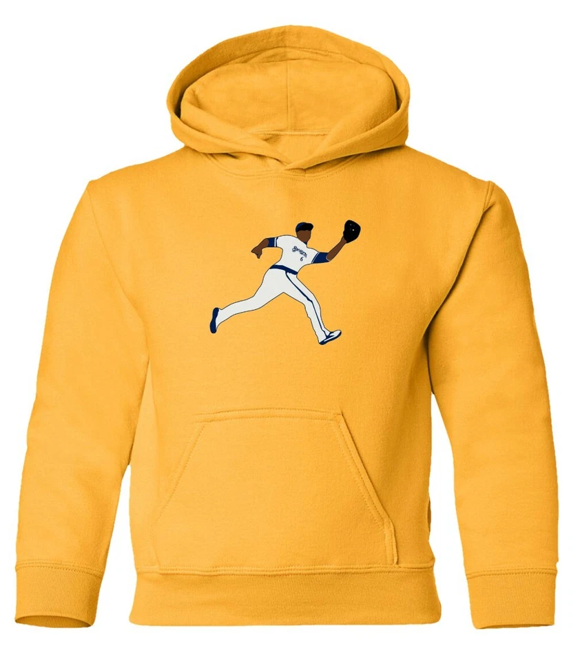 Sudadera con Capucha Juvenil Cain de Béisbol Milwaukee Brewers Robbing Home Run Foto 1 de 1