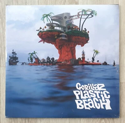 Gorillaz Plastic Beach 2x LP 2010 Original UK 1st Press 180g Parlophone SEALED - Image 1 of 4