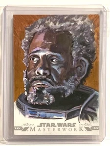 1/1 PACK FRISCH 2022 Masterwork Star Wars Säge Gerrara Skizze Adam Everett Beck - Bild 1 von 2