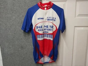 Camiseta deportiva de bicicleta grande de Bio Racer para hombre roja azul blanca - Imagen 1 de 2