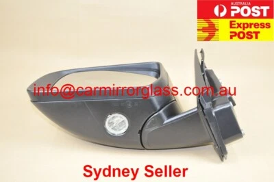 NEW DOOR MIRROR FOR FORD RANGER PX 2016 Onward,LEFT(AUTOFOLD, CHROME,PUDDLE LAMP - Image 1 of 4