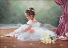 Needlework Crafts Full Embroidery Counted Cross Stitch Kits 14 ct Little Dancer
