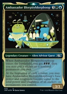 MTG AMBASSADOR BLORPITYBLORPBOOP 505 FOIL EXC - GALAXY - UNF X - MAGIC - Picture 1 of 1