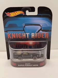 Hot Wheels Retro Entertainment - Knight Rider K.I.T.T. Modo Super Pursuit - Nuevo - Imagen 1 de 9