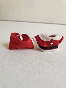 Sylvanian Families SPARES Clothes Father Christmas Calico Critters - Picture 1 of 6