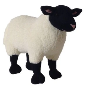 Juguete de peluche animal de peluche de peluche de oveja malvavisco de pie de 14" ADORE - Imagen 1 de 1