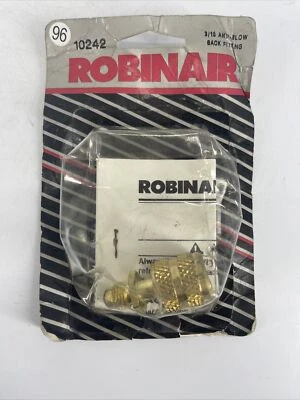 Nuevo de Lote Original Raro Robinair 10242 3/16 Montaje Anti Soplado  Foto 1 de 4