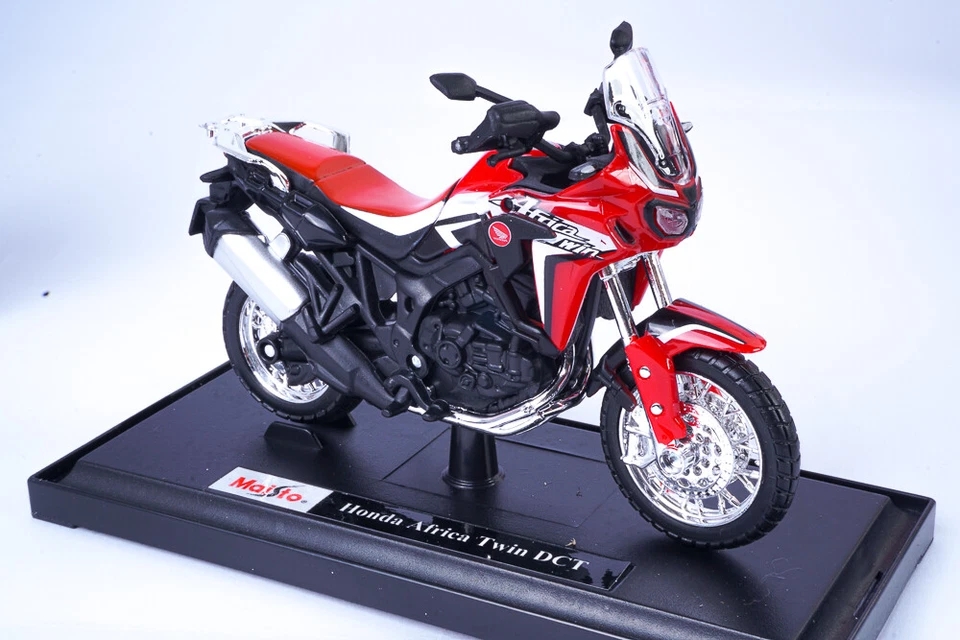 Modellino Moto Honda Africa Twin - Maisto Scala 1:18 Die cast - Immagine 1 di 1