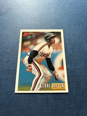 1993 Bowman Baseball Kenny Lofton #417 Set Break NM-MT - Image 1 of 2