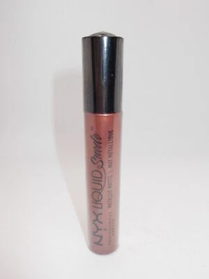 NYX Liquid Suede Metallic Matte Liquid Lipstick in Mauve Mist NEW - Image 1 of 2