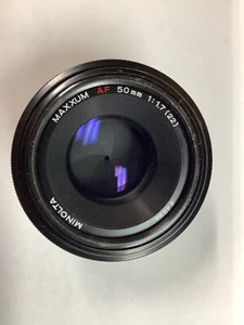 Minolta Maxxum AF 50mm f/1.7 (22) Lens Sony A Mount - Excellent! - Picture 1 of 3