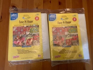 Pellon Sicherung N Form mittelschwere Bügeleinlage - weiß 15"X36", 2Pkg 721PKG - Bild 1 von 2