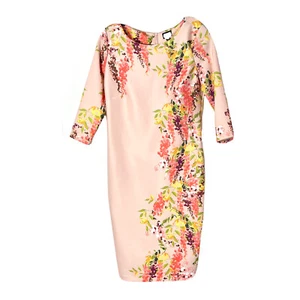 Women’s worthington light pink floral dress size 2 - Picture 1 of 8