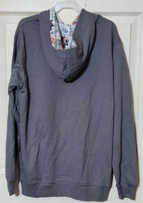 Star Wars Hoodie Boys Extra Large Grey Sweater Sweatshirt Vader Chewy Kids Youth - Image 1 of 4