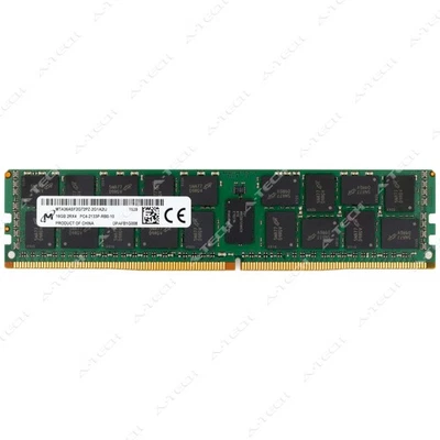 Micron 16GB DDR4-2133 PC4-17000 ECC RDIMM Server Memory RAM MTA36ASF2G72PZ-2G1A2 - Image 1 of 2