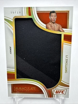 Li Jingliang 2023 IMAC Gold Jersey 6/10 UFC - 1218 - Image 1 of 2