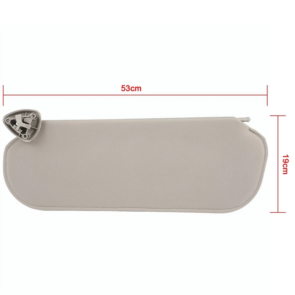 Sun Visor Gray Left Driver Side for 2003-2015 Chevrolet Express 2500 3500 GMC Foto 1 de 4