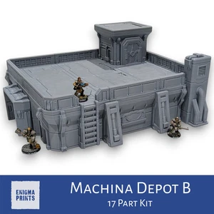Machina Depot B | Outpost | Imperial Terrain Scenery for Tabletop Wargaming - Picture 1 of 10