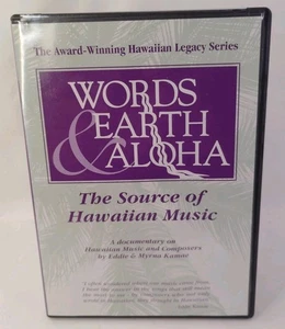 Words Earth & Aloha: The Source of Hawaiian Music DVD Pualani Kanahele 🌺🌺🌺🎶 - Picture 1 of 4