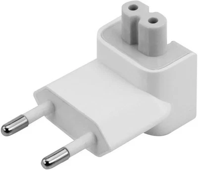 Adattatore per spina europea Apple 2PIN A1561 Macbook Magsafe iPad iPhone - Immagine 1 di 4