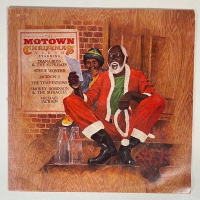 The Motown Christmas Album Vinyl LP 1977 UK Michael Jackson Supremes Stevie VG+ - Image 1 of 4