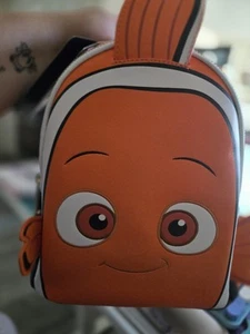Loungefly Finding Nemo 20th Anniversary Nemo Cosplay Mini Backpack NEW - Picture 1 of 3