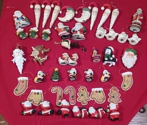 Lote de adornos navideños vintage - Imagen 1 de 8