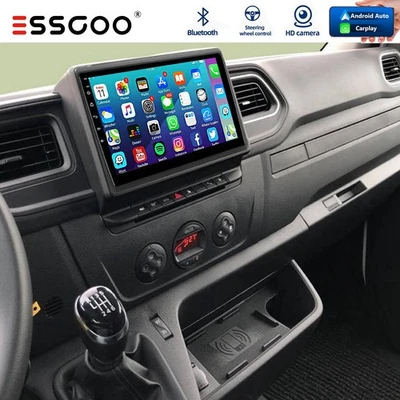ESSGOO Autoradio 10" Android14 per Renault Master III Opel Movano B Nissan NV400 2+32GB