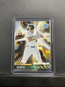 2024 Bowman Draft Nick Kurtz #PP-2 Plasma Power Oakland Athletics - Picture 1 of 2