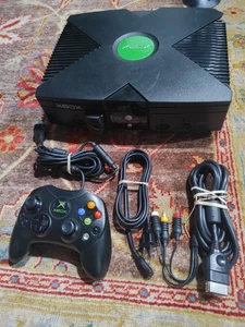 Paquete de Consola Microsoft Original Xbox Classic OG PROBADO - Imagen 1 de 6