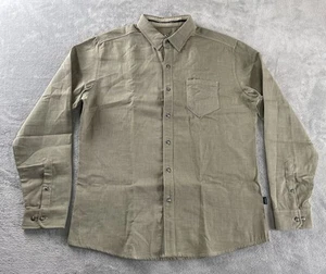 Kuhl Shirt Mens Large Cotton Nylon Blend L Long Sleeve Outdoor Casual Button Up - Picture 1 of 14