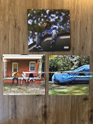 Official J Cole Forest Hills Drive Vinyl Record 2LP Album - Image 1 of 4