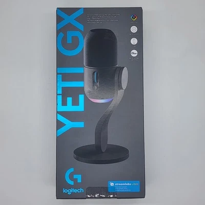 Logitech Yeti GX Micrófono Supercardioide para Juegos USB con Cable (988-000567) ⭐NUEVO⭐ Foto 1 de 4