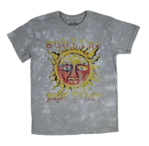 Sublime - Long Beach - Official Brand Gray Tie Dye Retro T-Shirt Adult Size M - Picture 1 of 6