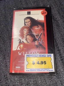 Willow 1988 (VHS, Video Tape) Val Kilmer George Lucas Video Store Case - Bild 1 von 7