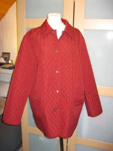 Damen Stepp Jacke, Lang Arm, Gr. 44/46, Bordeaux Rot, Polyester, "Canda by C&A" - Bild 1 von 9