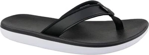 Women's Nike Bella Kai Thong Sandal Black/Metallic Silver-White AO3622 002 - Picture 1 of 5