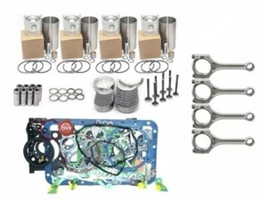 Rebuild Kit+4pcs Connecting Rod For Yanmar 4TNE88 Engine 4700 4710 Tractor JD140 - Picture 1 of 8