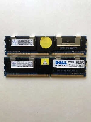 2GB (1GB X 2) Nanya PC2-5300 667 MHz DDR2 Memory (NT1GT64U8HB0BN-3C) - Image 1 of 3