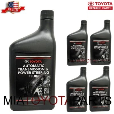 Toyota Genuine OEM Automatic Transmission Fluid Dexron III ATF 4Qts 00718-ATF00 - Imagem 1 de 4